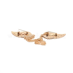 Men's Crystal Wings Scarf Collar Brooch Lapel Pin&nbsp;JEWB-WH0022-22A