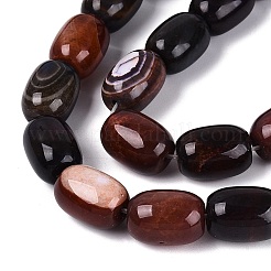 Natural Fire Crackle Agate Beads Strands&nbsp;G-Q606-108B