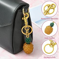 Pineapple Resin Keychains&nbsp;KEYC-CJC0002-04