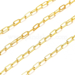 Brass Paperclip Chains&nbsp;CHC-S008-001C-G