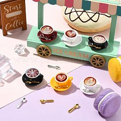 ミニチュアオーナメント65個、13つのスタイル  マイクロランドスケープホームドールハウスアクセサリー  小道具の装飾のふりをする  ミックスカラー  19~30x3~12mm  5個/スタイル&nbsp;DJEW-CJ0001-27