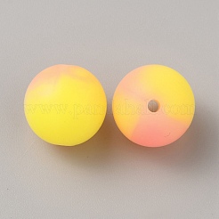 Luminous Round Food Grade Silicone Beads&nbsp;SIL-TAC0007-04J