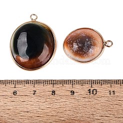Natural Sea Shell Pendants&nbsp;SHEL-Q029-26KCG