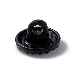 1-Hole Alloy Shank Buttons&nbsp;BUTT-WH0027-09A-01