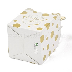 Christmas Theme Paper Fold Gift Boxes&nbsp;CON-G012-01C