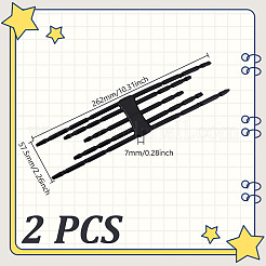 Iron PVC Plastic Creative Tablet Spider Mobile Phone Holders&nbsp;AJEW-WH0695-132
