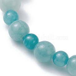 Natural Mixed Gemstone Beaded Stretch Bracelet&nbsp;BJEW-JB09979