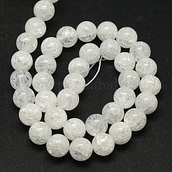Natural Crackle Quartz Beads Strands&nbsp;X-G-N0007-10mm-11