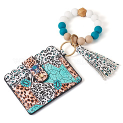 Silicone Beads Keychain&nbsp;KEYC-TAC00025