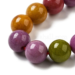 Dyed Natural Malaysia Jade Beads Strands&nbsp;G-G021-02C-14