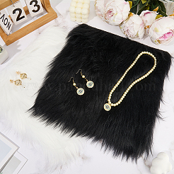 2Pcs 2 Colors Square Acrylic Fibers Carpet Mat&nbsp;AJEW-CN0003-11B