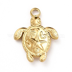 Ion Plating(IP) 201 Stainless Steel Pendants&nbsp;X-STAS-P312-09G