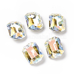 Light AB Style Glass Rhinestone Cabochons&nbsp;RGLA-J018-D-001LA