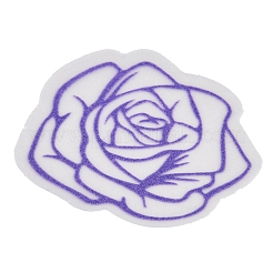 絵のステッカー24枚  花飾り  ミックスカラー  24~40x24~34x0.1mm  パック：118x80mm  24個/セット&nbsp;STIC-M004-05E