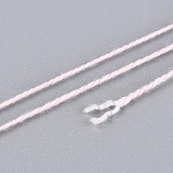 編組ポリエステルコード  ジュエリー作りのための  ラウンド  ラベンダーブラッシュ  0.5~1mm  約63~64m /ロール  10ロール/セット&nbsp;OCOR-T017-04A-24
