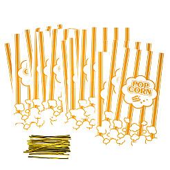 100Pcs Plastic Cookie Bags&nbsp;ABAG-TA0001-75