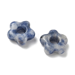 Natural Blue Spot Jasper European Beads&nbsp;G-C252-02B