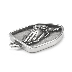 304 Stainless Steel Pendants&nbsp;STAS-G303-27AS