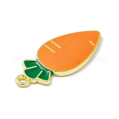 Rack Plating Alloy Enamel Pendants&nbsp;PALLOY-M199-24G