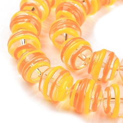 Transparent Glass Beads Strands&nbsp;LAMP-F032-01B