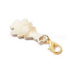 10Pcs Christmas Alloy Enamel Pendant Decorations&nbsp;HJEW-JM03679