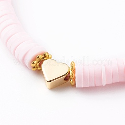 Polymer Clay Heishi Beaded Mobile Straps&nbsp;HJEW-JM00464-04