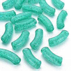 Transparent Crackle Acrylic Beads&nbsp;CACR-S009-001A-NM