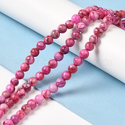 Natural Dyed White Jade Beads Strands&nbsp;G-M402-C02-01