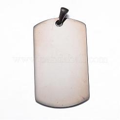 304 Stainless Steel Pendants&nbsp;STAS-G077-01B