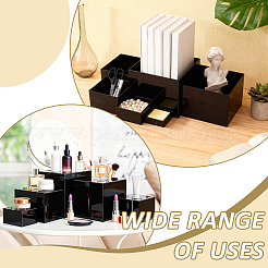 6Pcs 6 Sizes Acrylic Cube Food Nesting Riser Stands&nbsp;ODIS-WH0038-303B