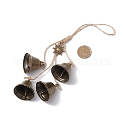Iron Bell Pendant Decoration&nbsp;HJEW-JM02240