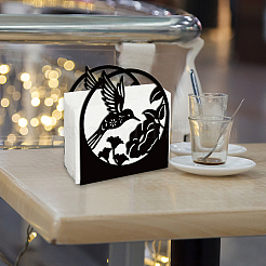 Iron Napkin Holder&nbsp;DJEW-WH0039-84Q