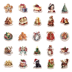 50Pcs/set Christmas PVC Self-Adhesive Stickers&nbsp;PW-WGE1BF0-01