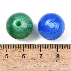 Two Tone Resin Beads&nbsp;RESI-P046-05A-M