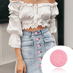 Silicone Button Covers for Jeans&nbsp;FIND-WH0139-833D