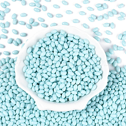 500Pcs Baking Paint Glass Seed Beads&nbsp;SEED-PA0001-05D