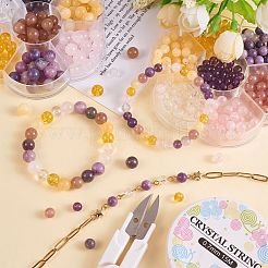 140Pcs 7 Style Gemstone Beads&nbsp;G-SZ0001-97A