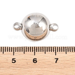 304 Stainless Steel Magnetic Clasps&nbsp;STAS-P452-03E-P