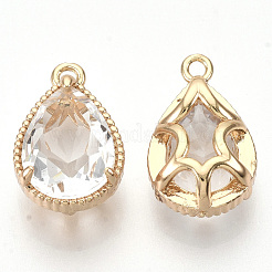 Transparent Glass Pendants&nbsp;X-GLAA-R212-11D