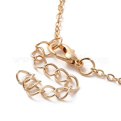 Alloy Rhinestone Hands with Heart Pendant Necklace&nbsp;LS-NJEW-A017-02G