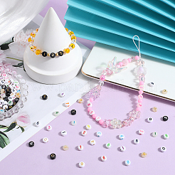 840Pcs 7 Styles Opaque Acrylic Beads&nbsp;OACR-SP0001-27