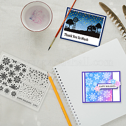 Custom Summer Theme PVC Plastic Clear Stamps&nbsp;DIY-WH0631-0443
