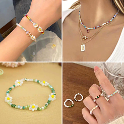 10 Strands 10 Style Faceted Glass Beads Strands&nbsp;GLAA-TA0001-47