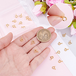 20Pcs Brass Spring Ring Clasps&nbsp;KK-BBC0025-77