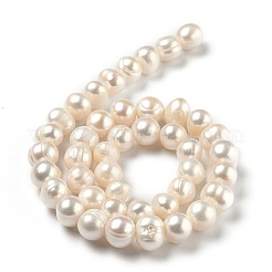 Natural Cultured Freshwater Pearl Beads Strands&nbsp;PEAR-L033-23-01