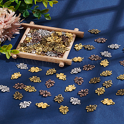 80Pcs 5 Colors Zinc Alloy Pendants&nbsp;FIND-LP0002-57