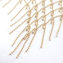 Alloy Full Crystal Rhinestone Mesh Body Chains for Bikini&nbsp;WG36BB6-01