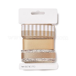 9 Yards 3 Styles Polyester Ribbon&nbsp;SRIB-A014-H11