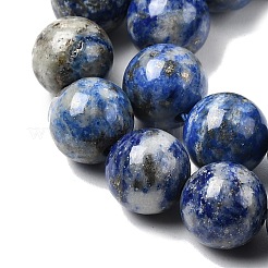 Natural Lapis Lazuli Beads Strands&nbsp;G-G344-A09-10mm