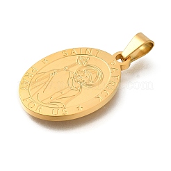 304 Stainless Steel Pendants&nbsp;STAS-K394-04G-08